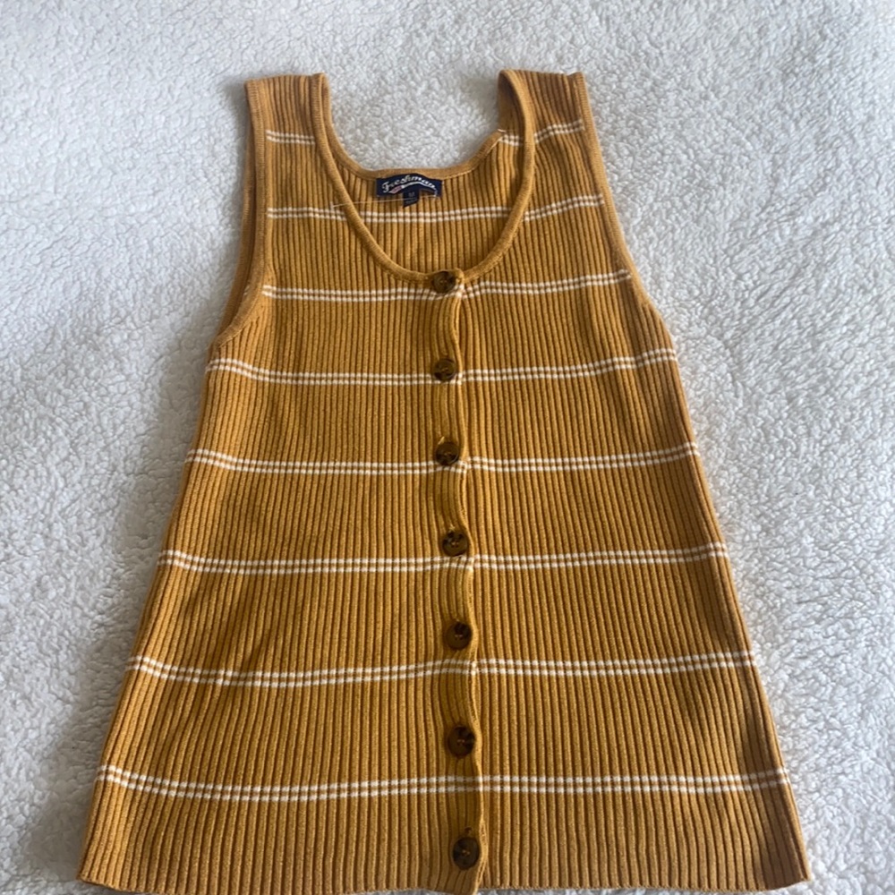 Mustard tank top